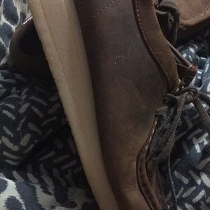 Size 8mm clarks Moccasins dark brown brand new